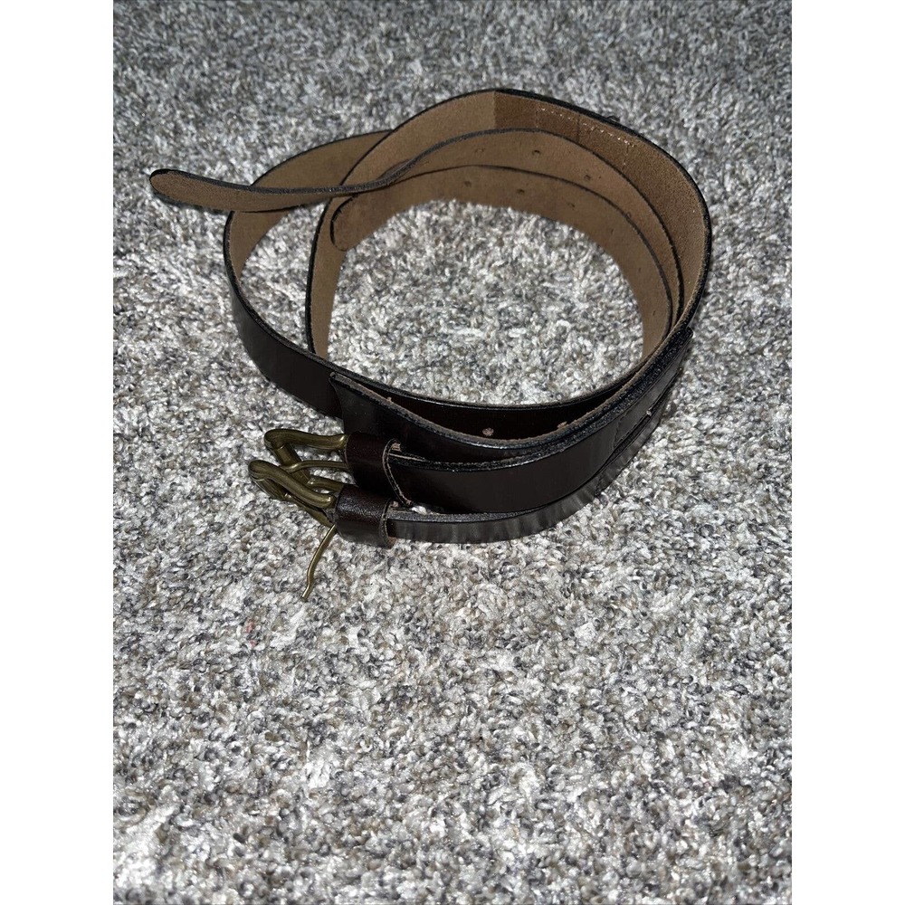 vera pelle leather belt cuir veritable Double Belt